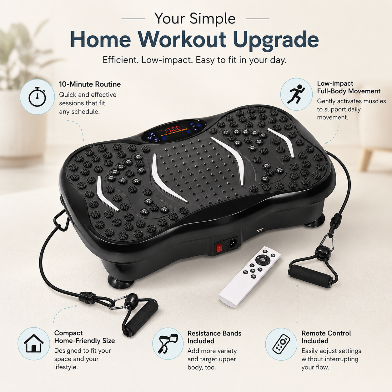 VIVRA benefits and included accessories